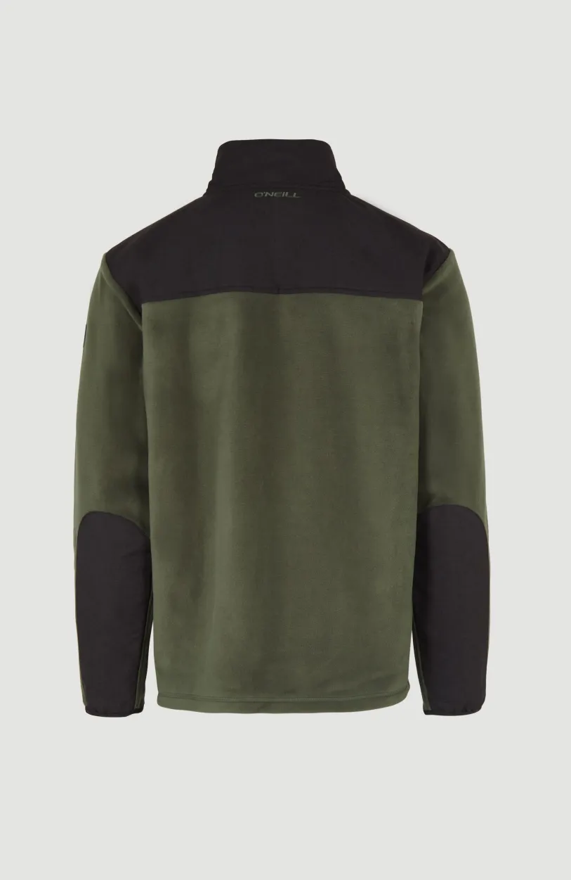 Online O’Neill Vest Utility Heavy Fleece | Forest Night Colour Block