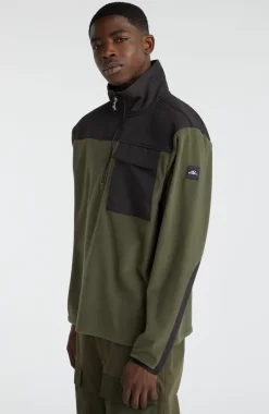 Online O’Neill Vest Utility Heavy Fleece | Forest Night Colour Block