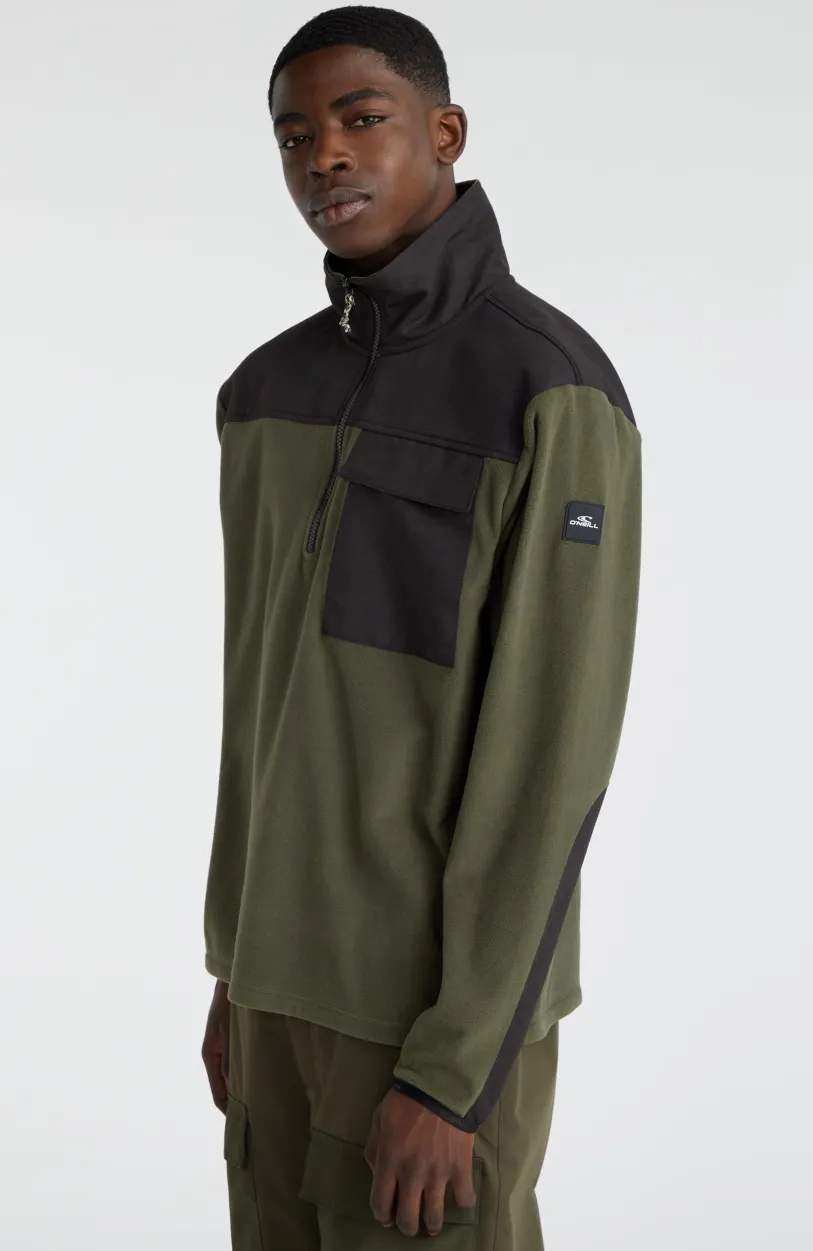 Online O’Neill Vest Utility Heavy Fleece | Forest Night Colour Block