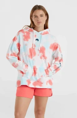 Outlet O’Neill Women Of The Wave Hoodie | Pink Ice Cube Tie Dye