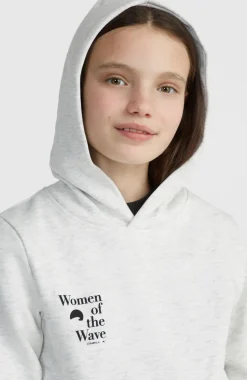 Outlet O’Neill Women Of The Wave Hoodie | White Melange