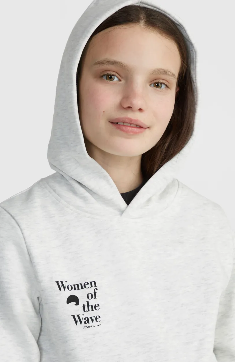 Outlet O’Neill Women Of The Wave Hoodie | White Melange