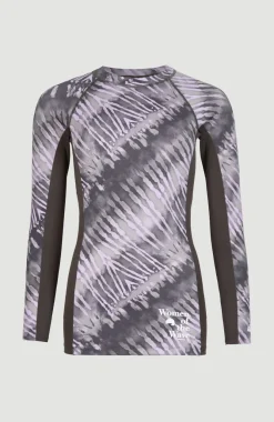 Online O’Neill Women Of The Wave Longsleeve UPF 50+ Sun Shirt Skin | Grey Tie Dye