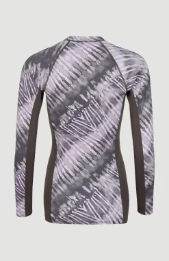 Online O’Neill Women Of The Wave Longsleeve UPF 50+ Sun Shirt Skin | Grey Tie Dye