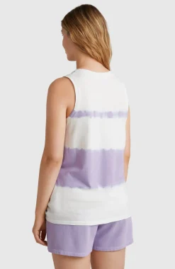 New O’Neill Women Of The Wave Tanktop | Purple Tie Dye