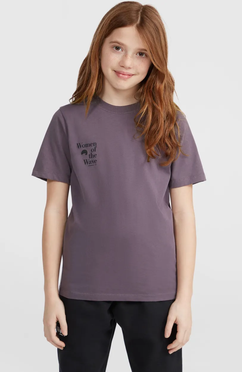 Best O’Neill Women Of The Wave T-shirt | Mauve Miracle