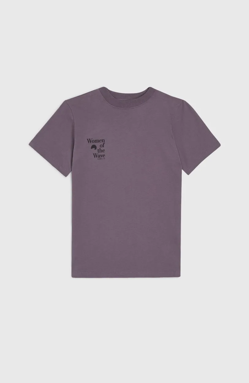 Best O’Neill Women Of The Wave T-shirt | Mauve Miracle