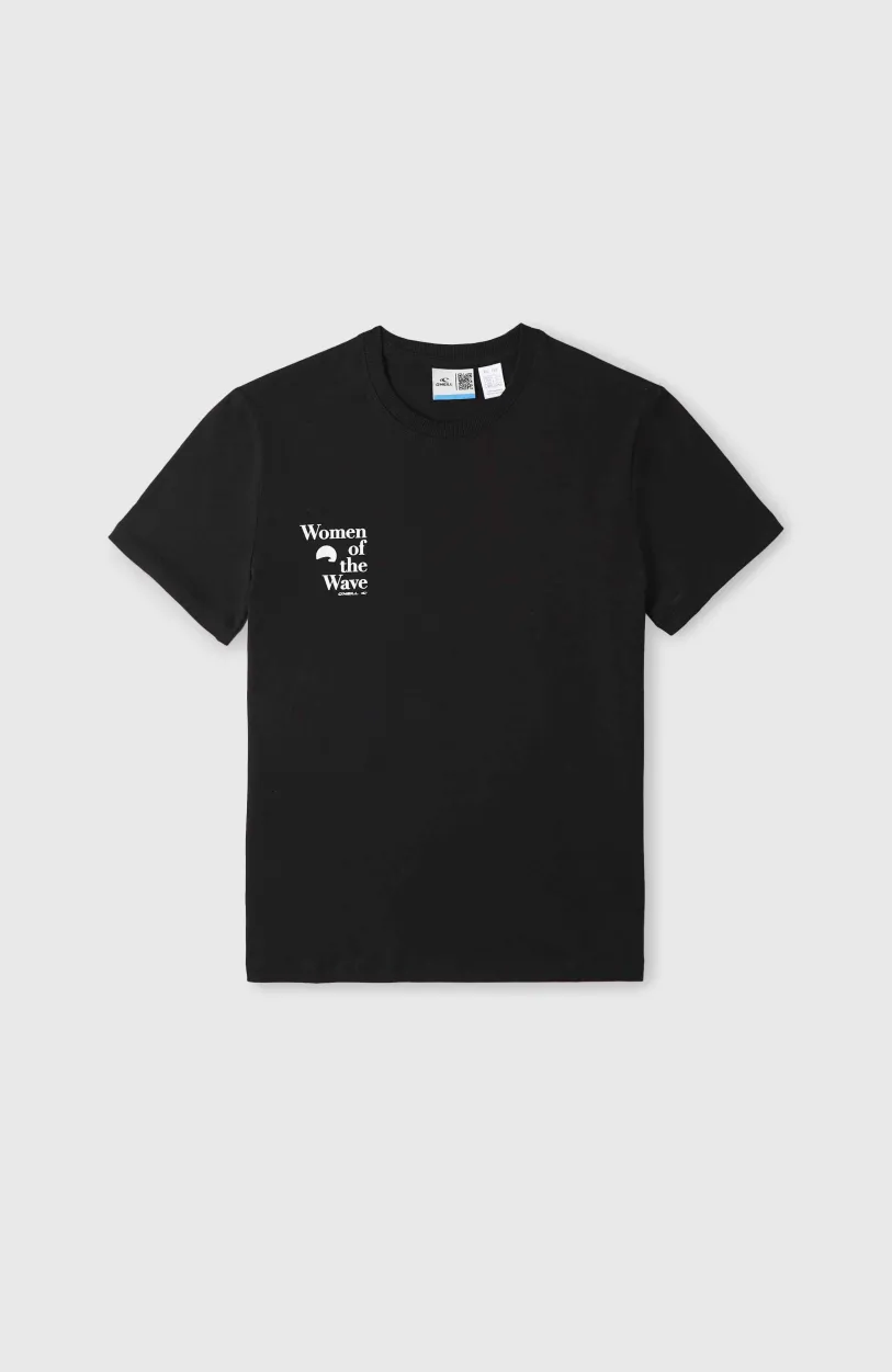 Hot O’Neill Women Of The Wave T-shirt | Black Out