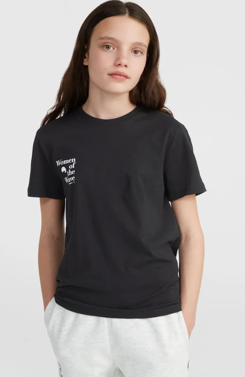 Hot O’Neill Women Of The Wave T-shirt | Black Out