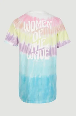 Clearance O’Neill Women Of The Wave T-Shirtjurk | Blue Tie Dye