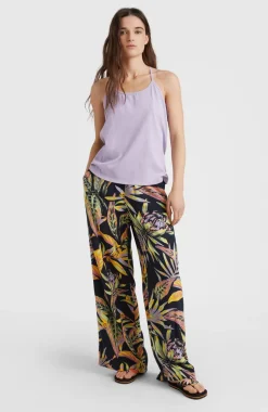 Online O’Neill Zomerbroek Malia Met Hoge Taille | Black Tropical Flower