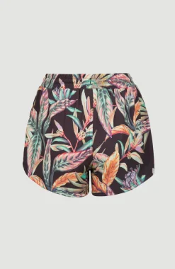 O’Neill Zwemshort Anglet | Black Tropical Flower