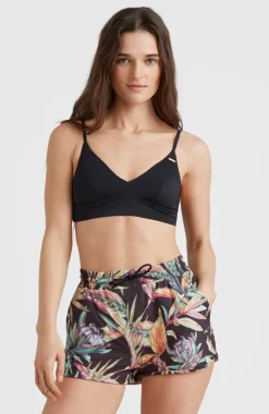 O’Neill Zwemshort Anglet | Black Tropical Flower