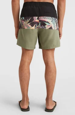 O’Neill Zwemshort Cali Block 15'' | Black Tropical Flower