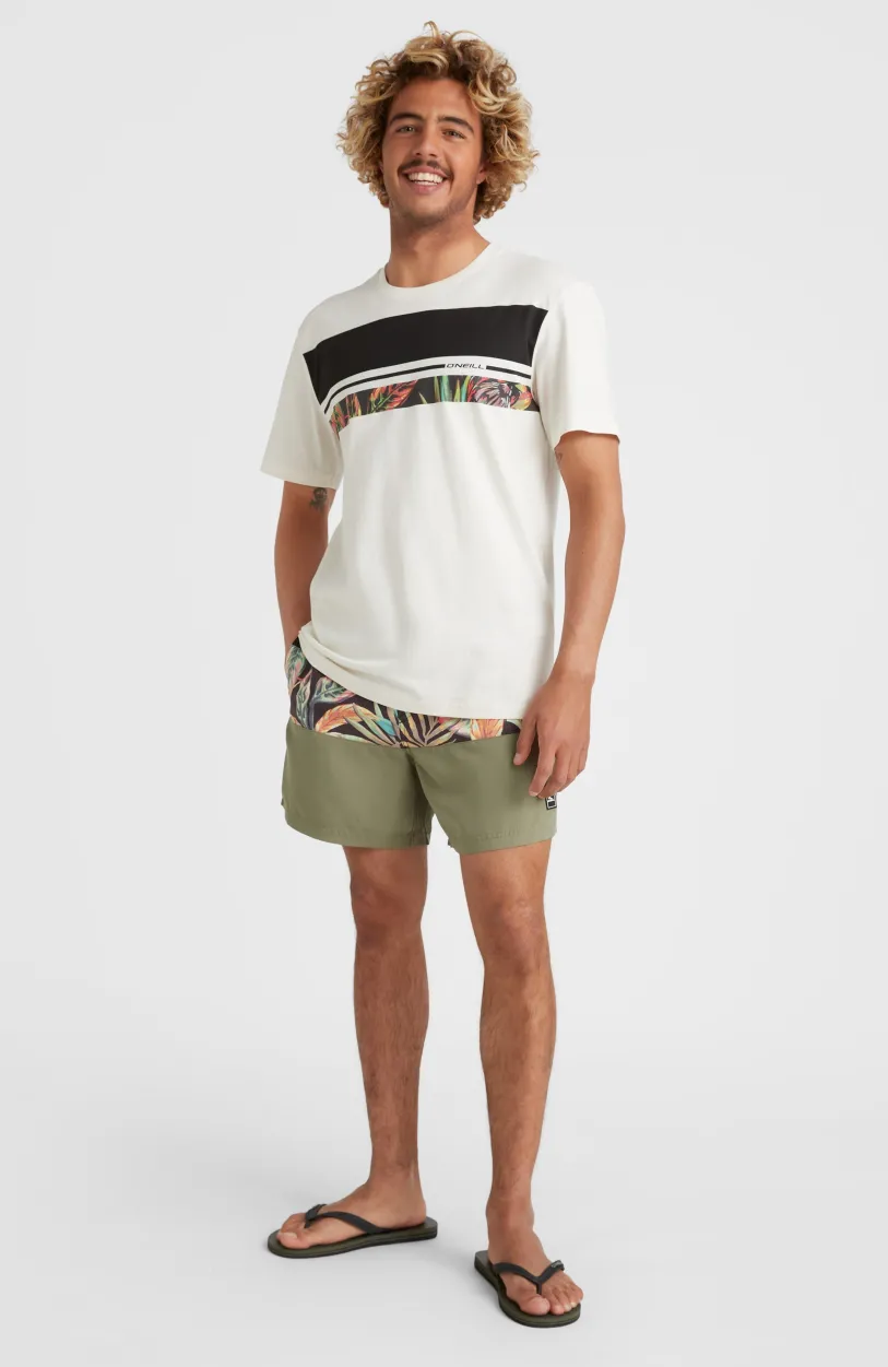 O’Neill Zwemshort Cali Block 15'' | Black Tropical Flower