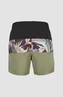 O’Neill Zwemshort Cali Block 15'' | Black Tropical Flower