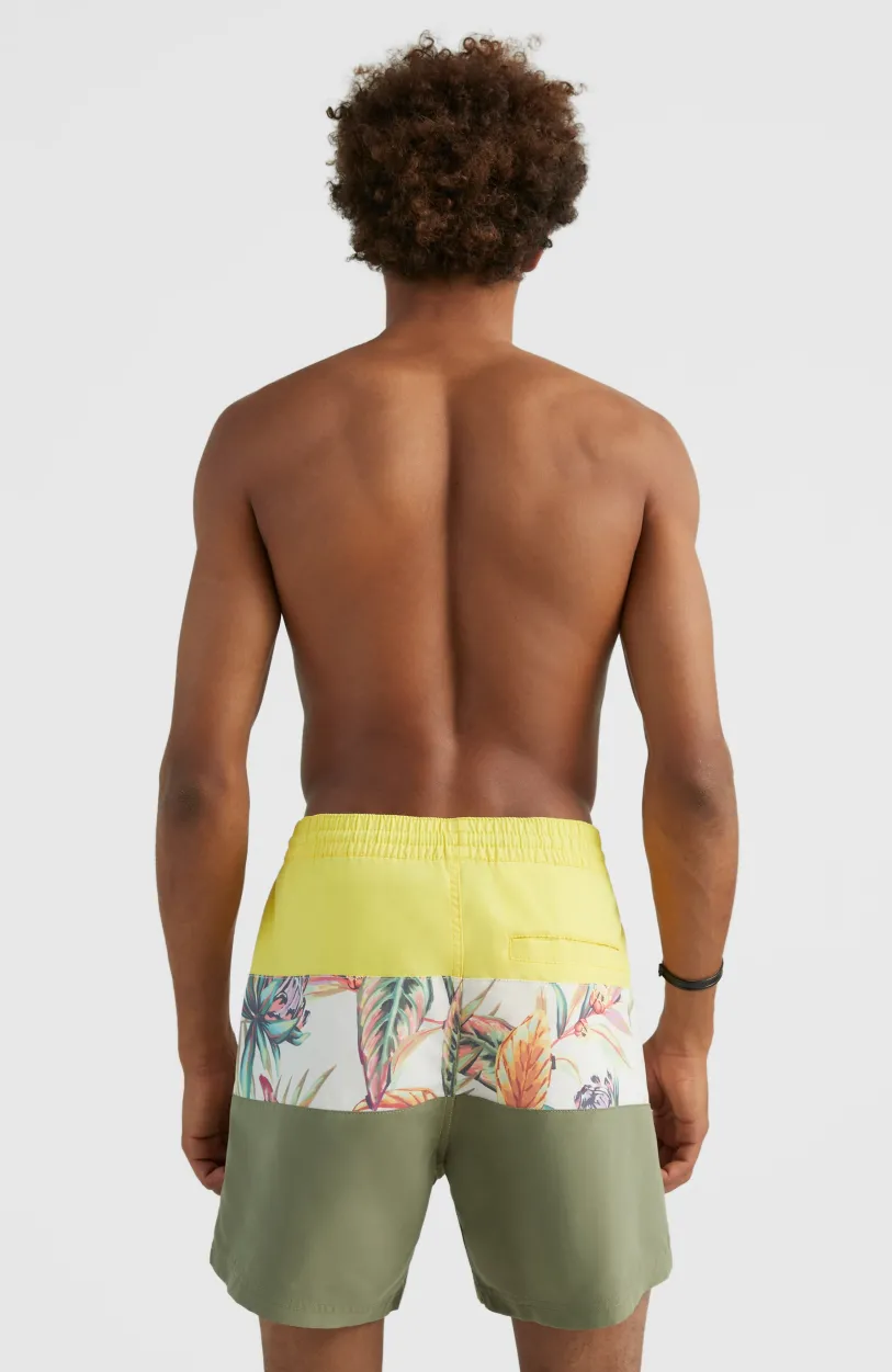 Best O’Neill Zwemshort Cali Block 15'' | White Tropical Flower