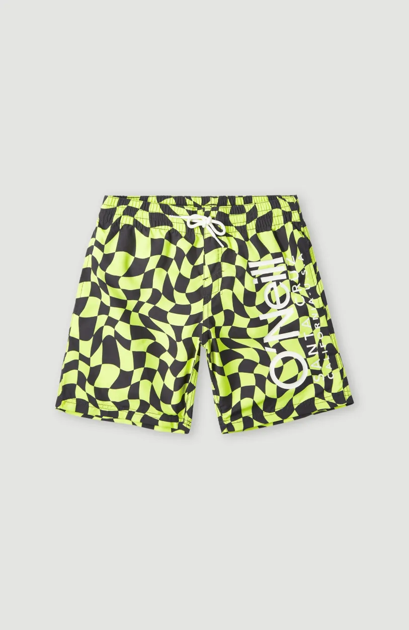Clearance O’Neill Zwemshort Cali Crazy 14'' | Yellow Checkboard