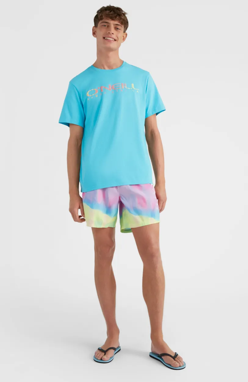 Clearance O’Neill Zwemshort Cali Melting 16'' | Orange Melting Gradient