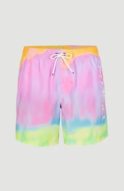 Clearance O’Neill Zwemshort Cali Melting 16'' | Orange Melting Gradient