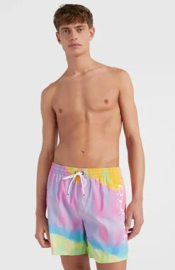 Clearance O’Neill Zwemshort Cali Melting 16'' | Orange Melting Gradient