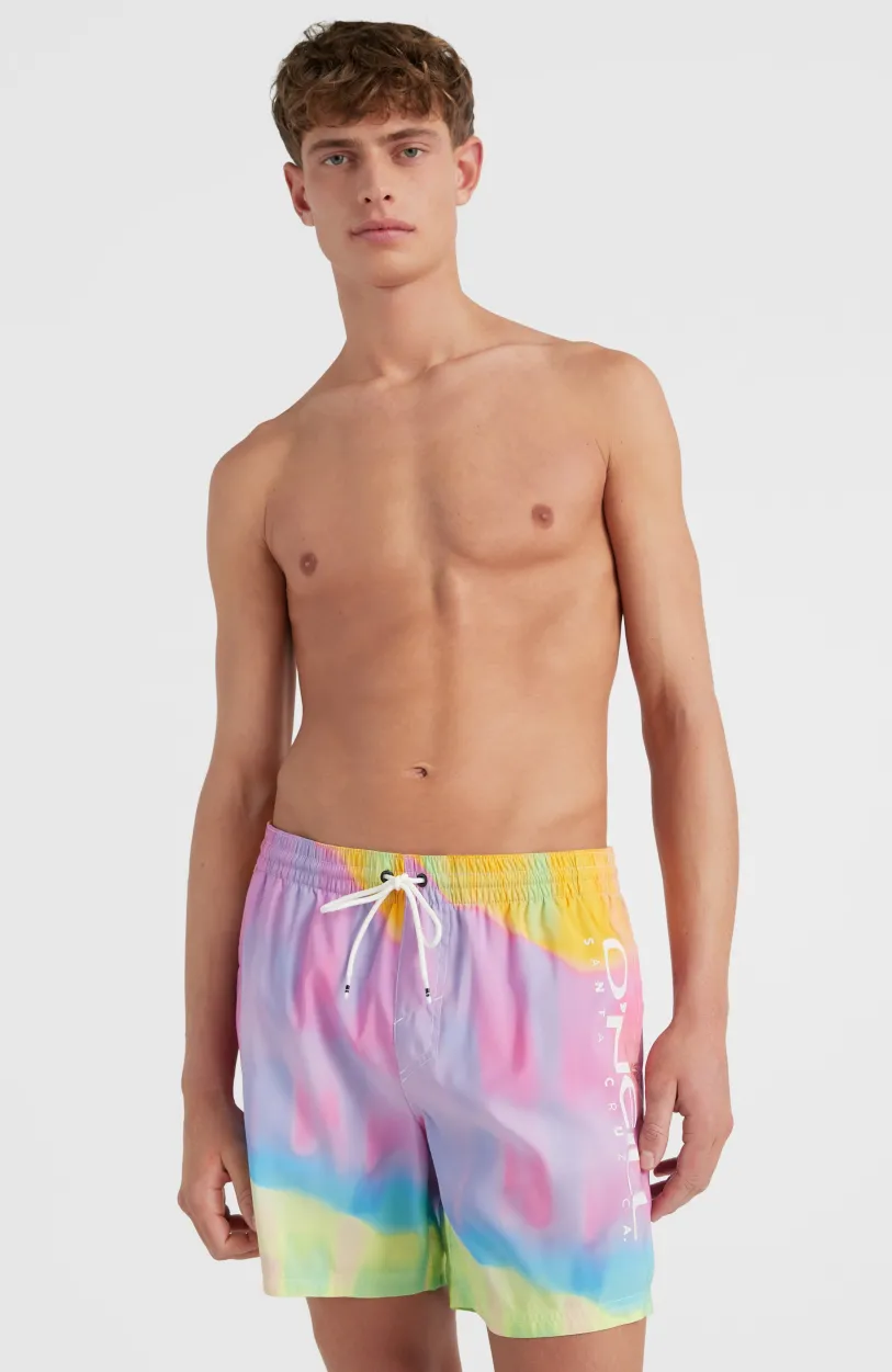 Clearance O’Neill Zwemshort Cali Melting 16'' | Orange Melting Gradient