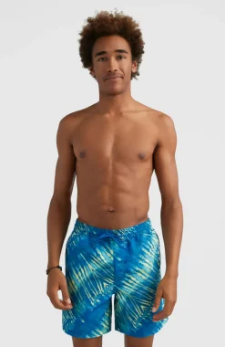 Clearance O’Neill Zwemshort Cali Melting 16'' | Bright Blue Tie Dye