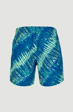 Clearance O’Neill Zwemshort Cali Melting 16'' | Bright Blue Tie Dye