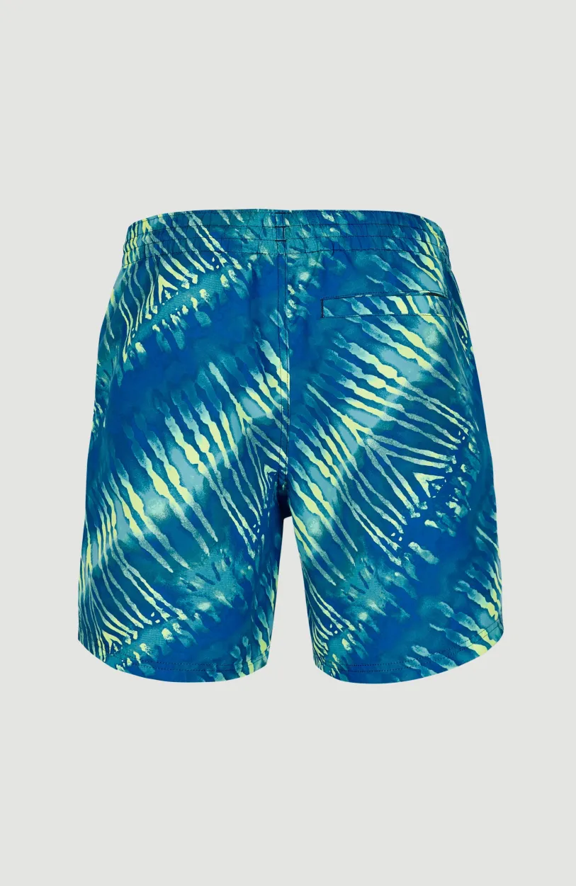 Clearance O’Neill Zwemshort Cali Melting 16'' | Bright Blue Tie Dye