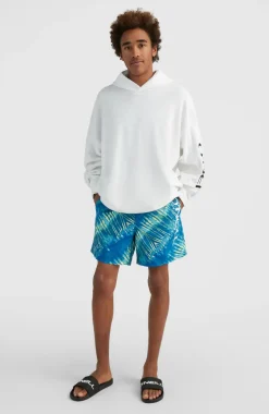 Clearance O’Neill Zwemshort Cali Melting 16'' | Bright Blue Tie Dye