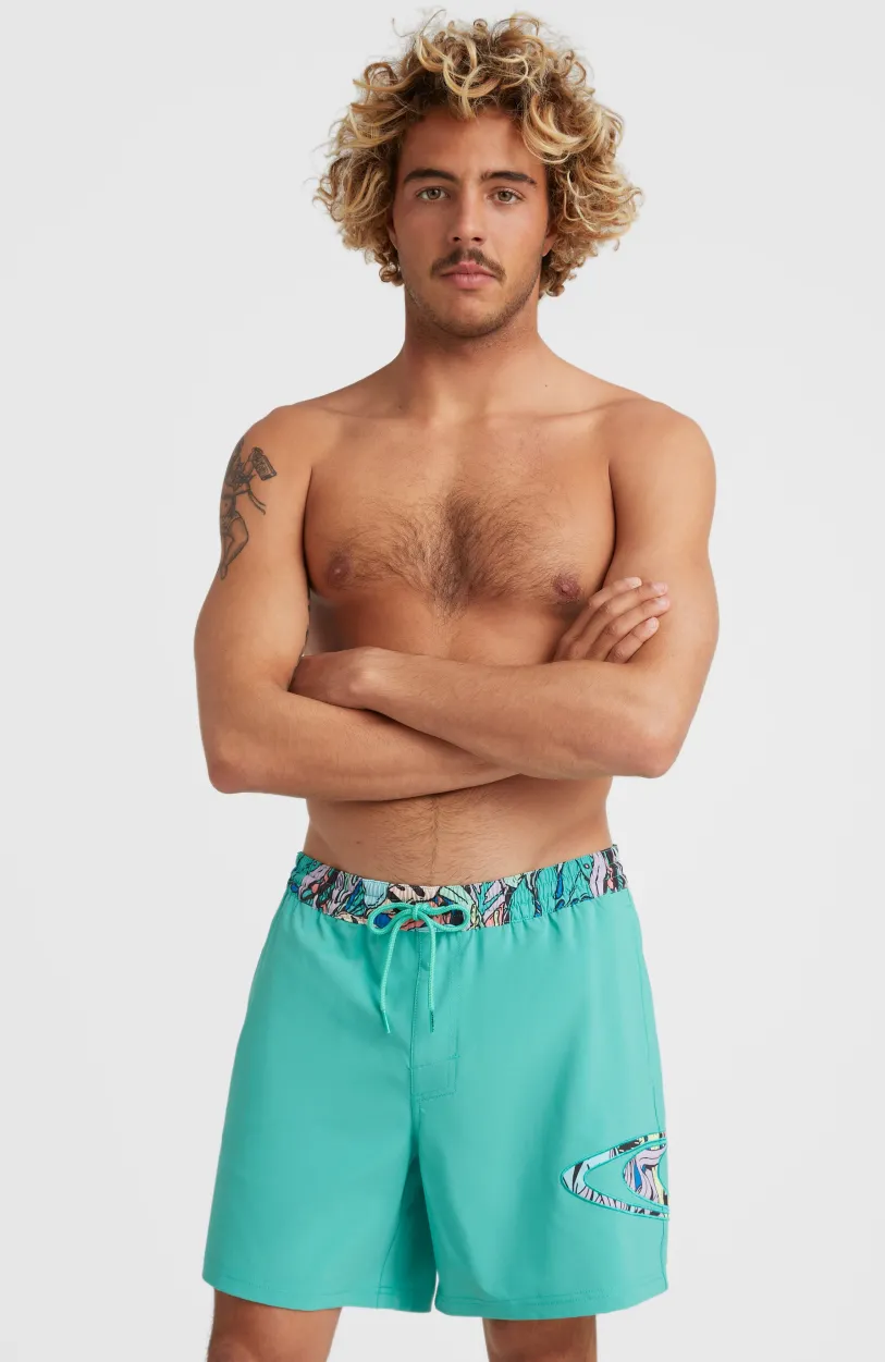 Hot O’Neill Zwemshort Cali Ocean 16'' | Sea Green