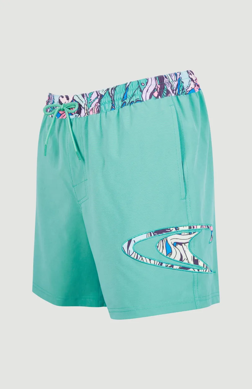 Hot O’Neill Zwemshort Cali Ocean 16'' | Sea Green