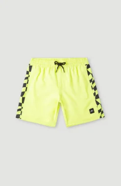 Online O’Neill Zwemshort Cali Panel 14'' | Sunny Lime Colour Block