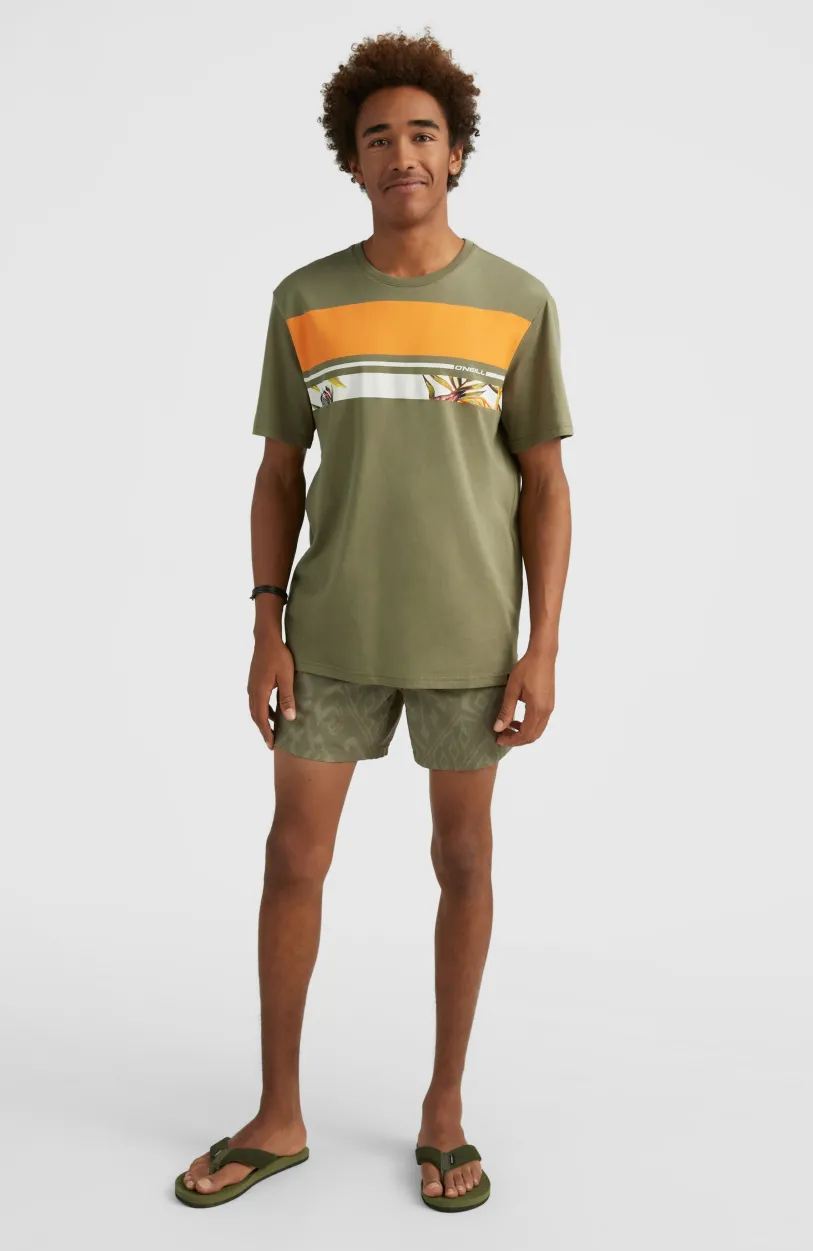 Clearance O’Neill Zwemshort Cali Print 15'' | Deep Lichen Magic Carpet