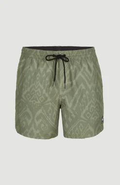 Clearance O’Neill Zwemshort Cali Print 15'' | Deep Lichen Magic Carpet
