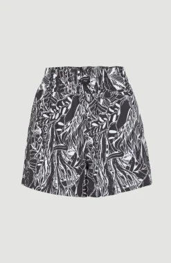 O’Neill Zwemshort Ocean Mission | White . Black Comic Seaweed