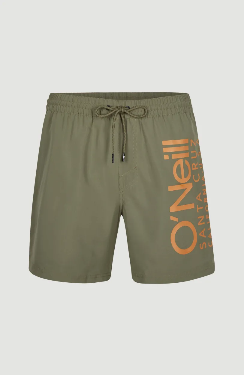 Clearance O’Neill Zwemshort Original Cali 16'' | Deep Lichen Green