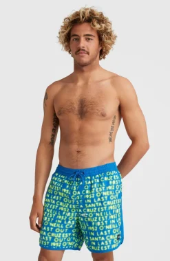 Discount O’Neill Zwemshort Scallop Neon 16'' | Bright Blue Neon Lights