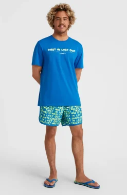 Discount O’Neill Zwemshort Scallop Neon 16'' | Bright Blue Neon Lights