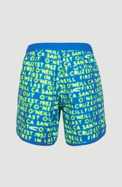 Discount O’Neill Zwemshort Scallop Neon 16'' | Bright Blue Neon Lights